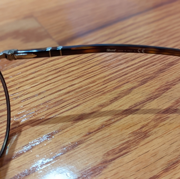 Perasol round medium wire dark brown glasses frames. - Picture 5 of 7